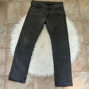 Men’s black wash Levi jeans w32 l32 good condition